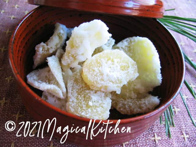 身体ぽかぽか*生姜糖