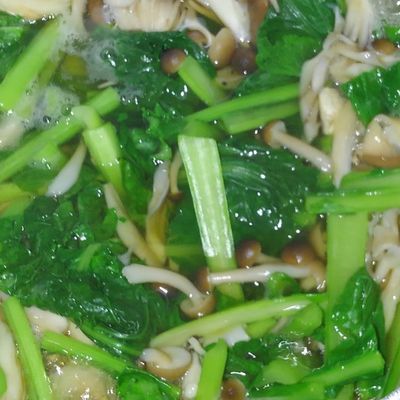 高野豆腐と小松菜のみそ汁