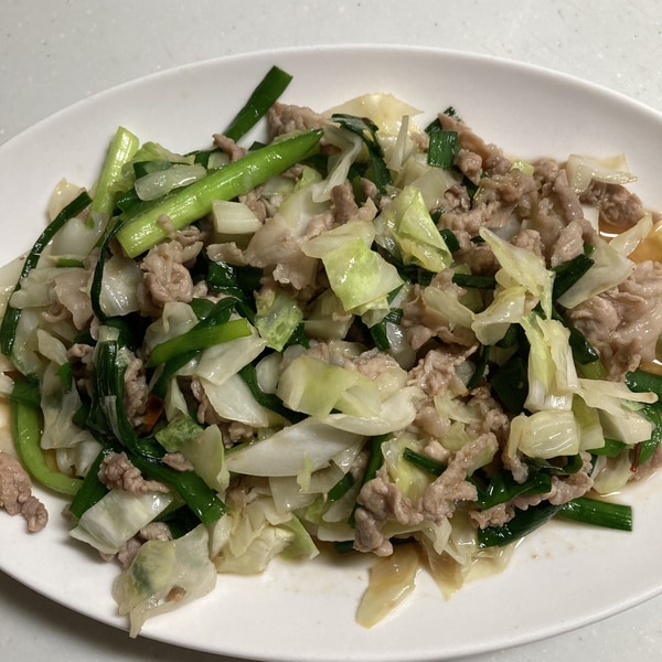 簡単！豚肉とニラと卵のオイスター炒めレシピ