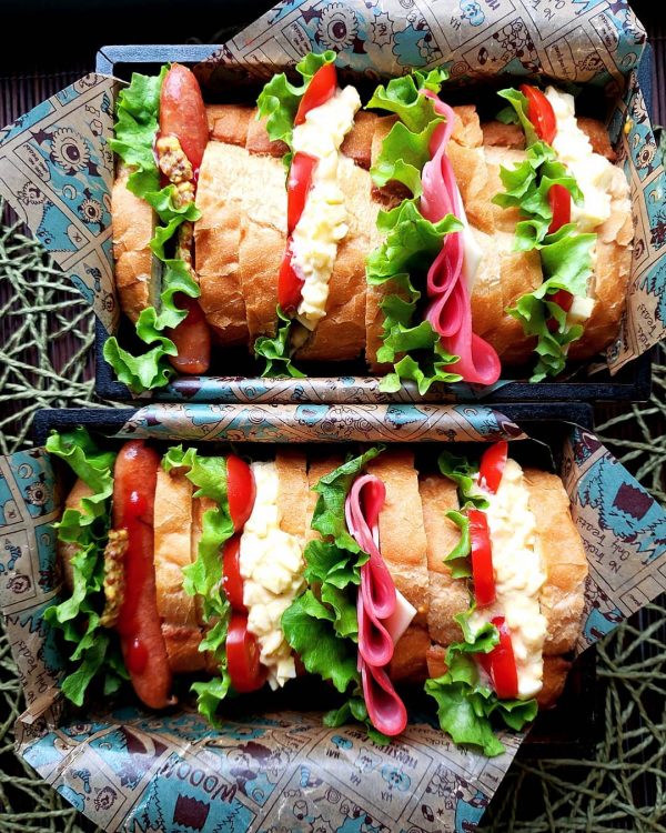 手間よりもコツ！おうち弁にも◎ カフェ風サンドイッチ弁当