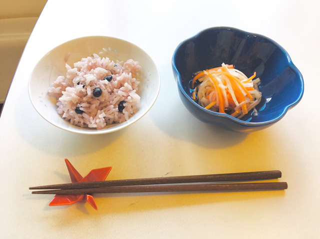 農家さん直伝！丹波の黒豆ご飯