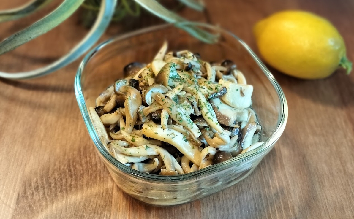 きのこがウマすぎる レンジできのこのポン酢マリネレシピ・作り方Tasty