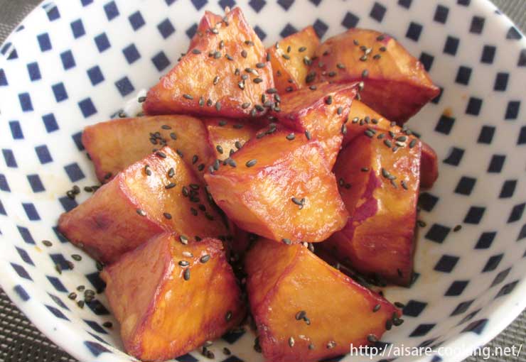 硬くならない大学芋のタレ