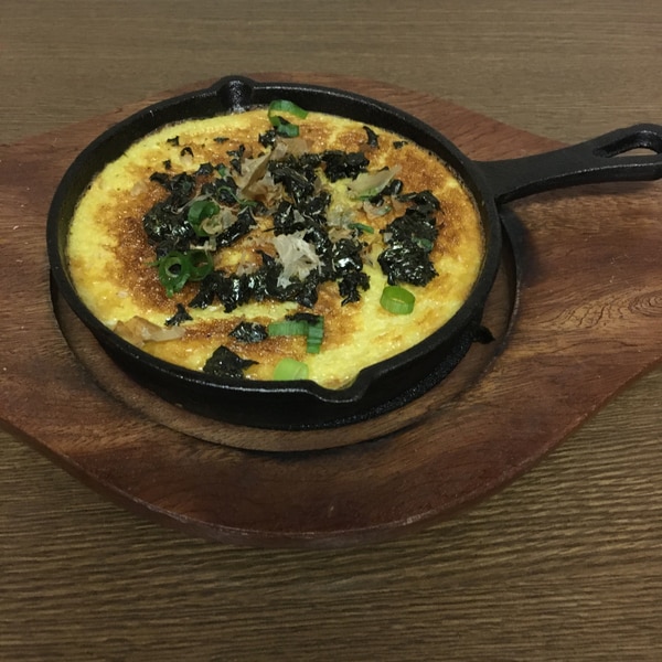 包丁不要*長芋のふわふわチーズ焼き