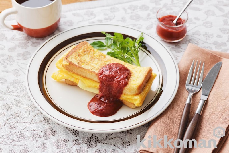 レシピ ワンパントースト : sweet+