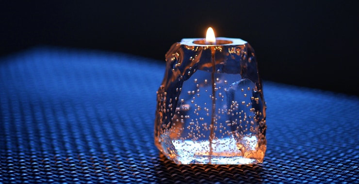 氷キャンドル どこで売っているTikTok