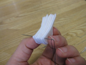 フェルト生クリームの作り方shido-ricoのほほん子育て♪ハンドメイド日記