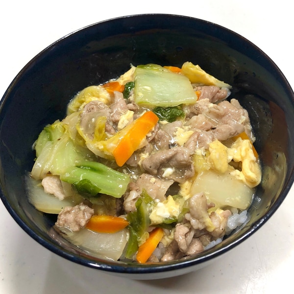 粉末うどんスープで味付けばっちり！豚ロース肉ときのこのうどんスープ炒めヤオコーレシピ by Cooking Support