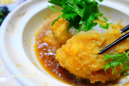 定食屋風チキンカツのおろし煮 おいしすぎる！染み旨おかず♪