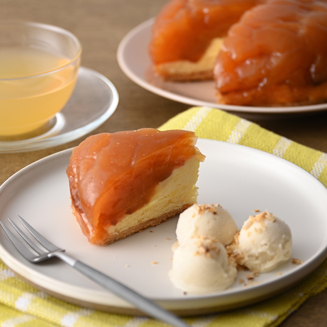 👔父の日期間限定👔希少品種グラニースミスを贅沢に使用した「グラニースミスのタルトタタン」を販売中です🍏 - あら、りんご