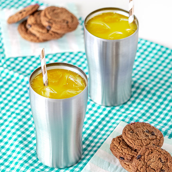 再利用可能な水カップ セット 飲む大容量 24 オンス ジュース トラベル ジャー ブラック