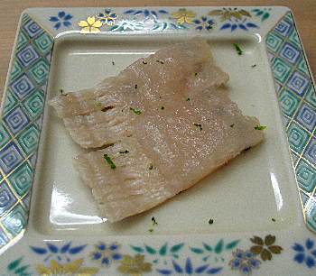 あじの昆布〆糖尿病改善ヘルシーメニューオムロン ヘルスケア