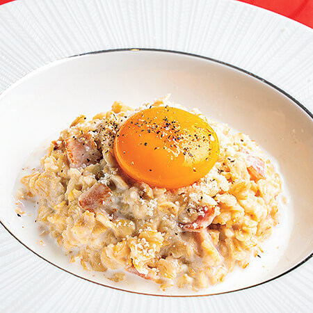 オートミールで☆とろろと明太子のミニ丼