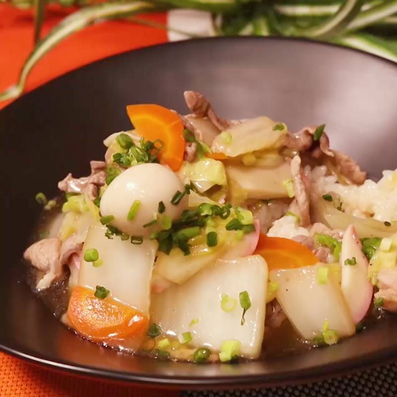 豚肉と白菜の絶品中華丼週末ふうふじかん