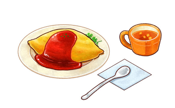 猫 ねこ オムライス ケチャップ イラスト 全機種対応スマホケース レター型 収納 ミラー NLFT-BKLT-10siichi日々の暮らしを心地よくするハンドメイドやアンティークのマーケットプレイス