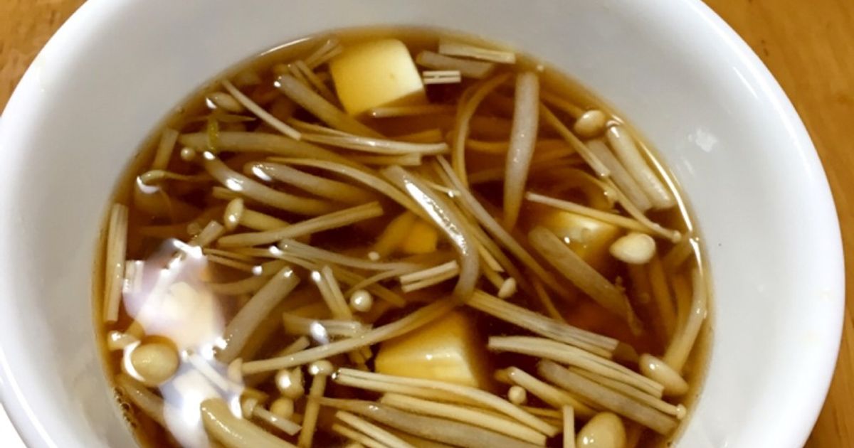 パパッと作れる♪ キャベツともやしの春雨スープ