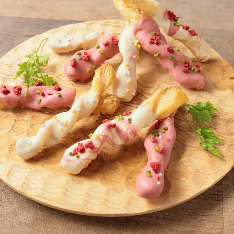 お手軽 ハートのひとくちチョコパイ