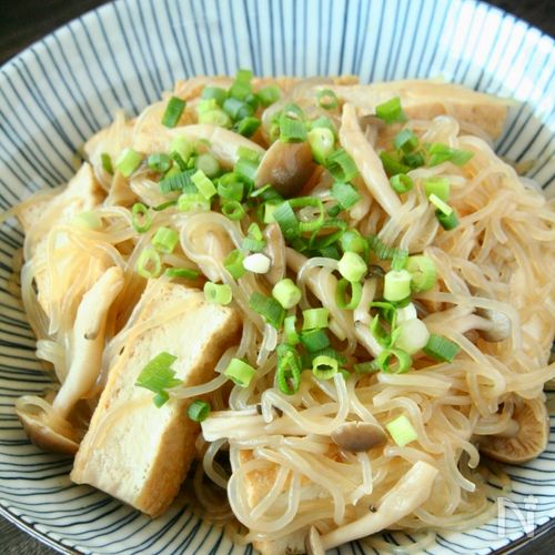 厚揚げのすき焼き風