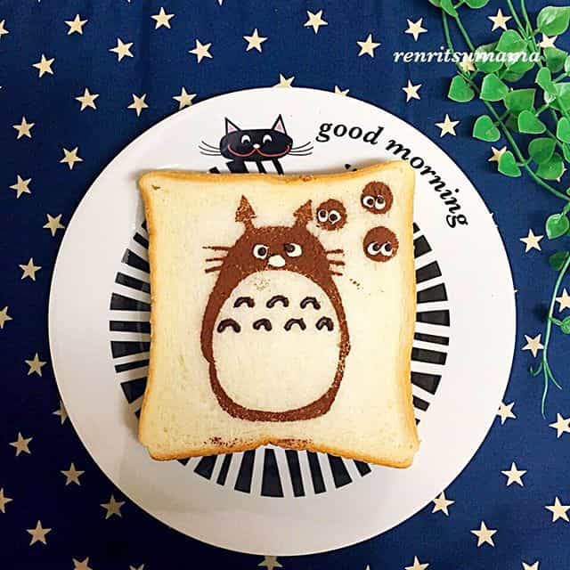 いまどきの ビジュアル系!食パンがアートに『トーストアートレシピ『27選』 - SnapDish Food Camera