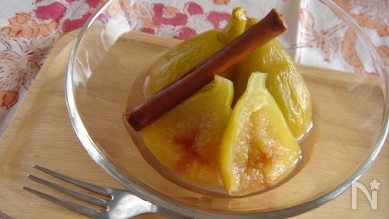 いちじくのコンポート2025ホットクック部