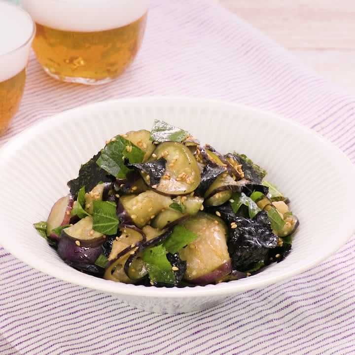 なすとみょうがのさっぱり漬け