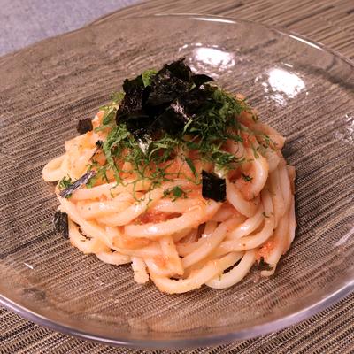 こってり濃厚！ めんつゆごま油うどん