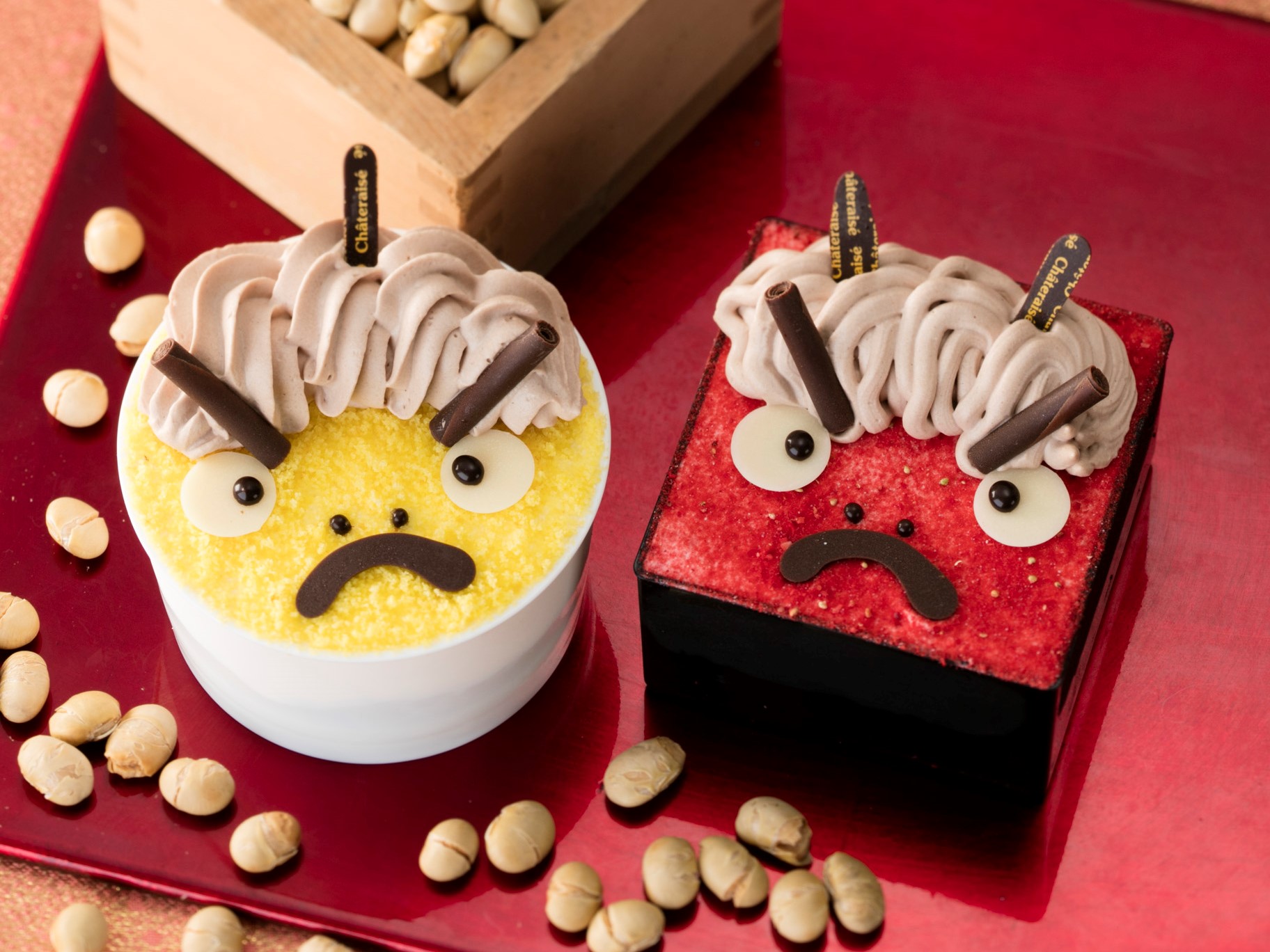 シャトレーゼ 買えるのは3日間だけ！こわ可愛い「赤鬼ケーキ」食べてみた。東京バーゲンマニア