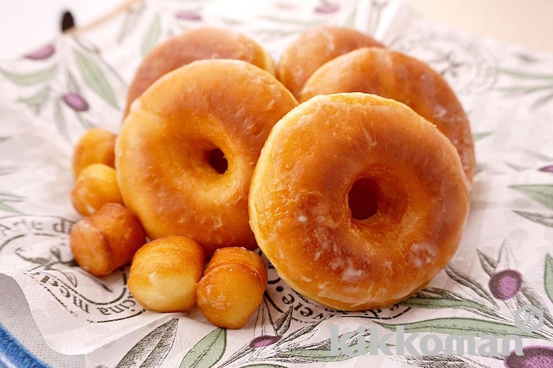 ホットケーキミックスとイースト菌でむっちりふんわりのドーナッツ くっきんままSnapdish スナップディッシュID:X08mPa