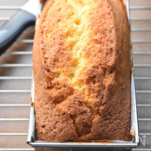 混ぜるだけ簡単おやつレシピ 強力粉パウンドケーキの作り方 - YouTube