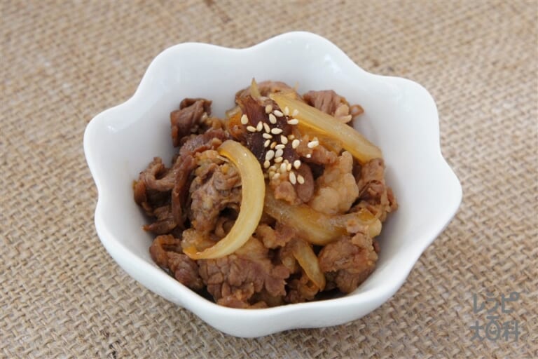 お弁当 牛しぐれ煮 切って煮詰めるだけ！夜のおつまみにも