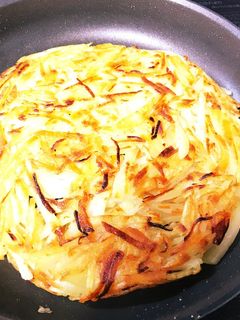 じゃがいもと人参のガレット