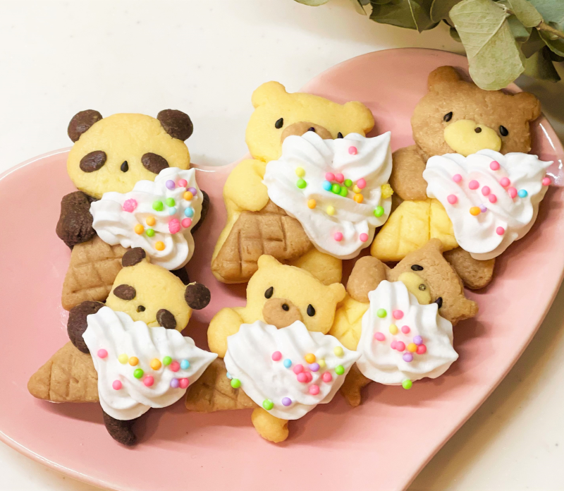 流行りのメレンゲクッキー？✌️の写真・画像素材-Snapmart スナップマート