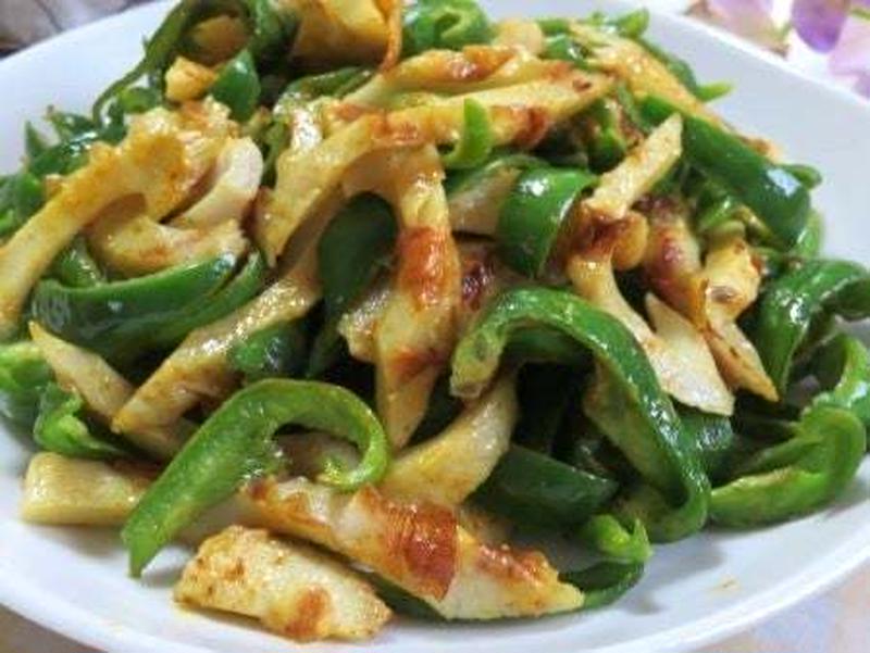 農家のレシピ ピーマンとちくわのきんぴら