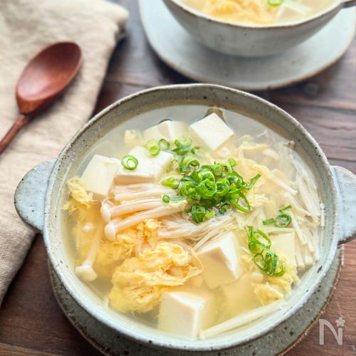 白だしで♪卵の和風スープ✧˖°