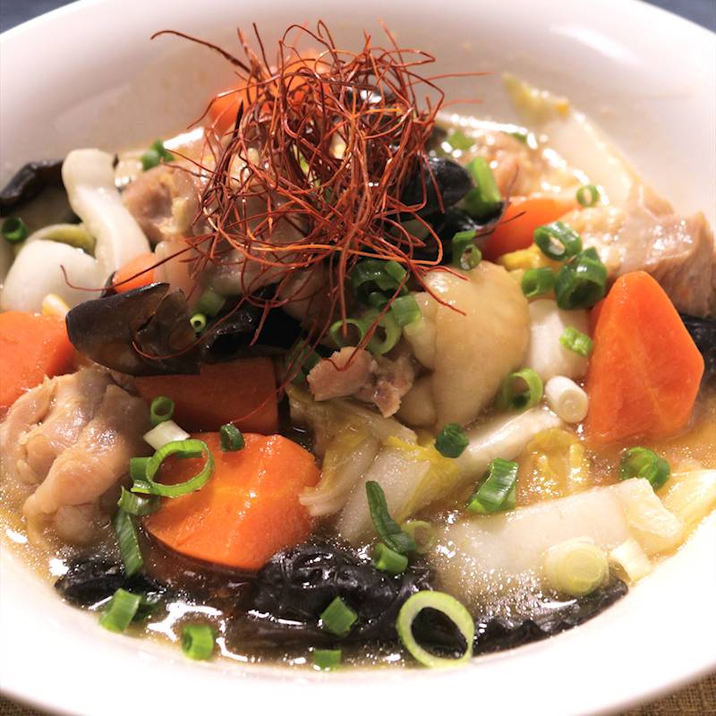 母の味*手羽元と白菜のとろとろ煮込み