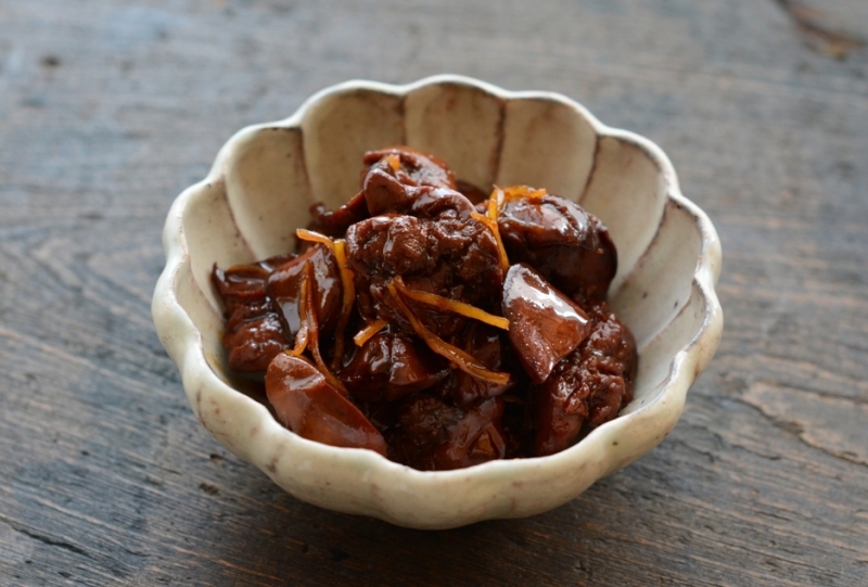 鶏レバー時雨煮・笠原シェフ本みりんレシピ全国味淋協会