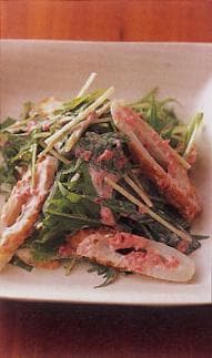 水菜の梅マヨあえのレシピ・作り方プロに教わるおいしいレシピ オレンジページ.net