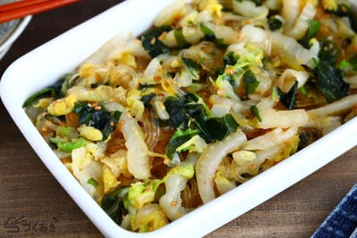 きゅうりとわかめと春雨の酢の物