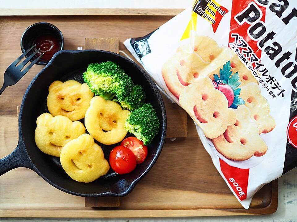 業務スーパーのベアスマイルポテトは見た目も味も癖になる良コスパ品業スーおすすめブログ