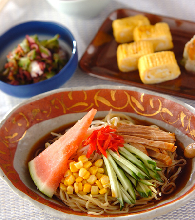 8月献立紹介 ～猛暑に負けるな！さっぱり冷やし中華～特別養護老人ホーム 三思園