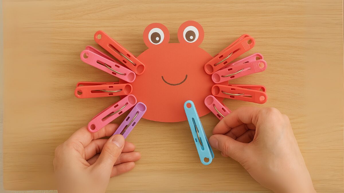 洗濯バサミ遊びのアイデア 0歳・1歳・2歳・3~6歳・ねらい・効果保育士くらぶ
