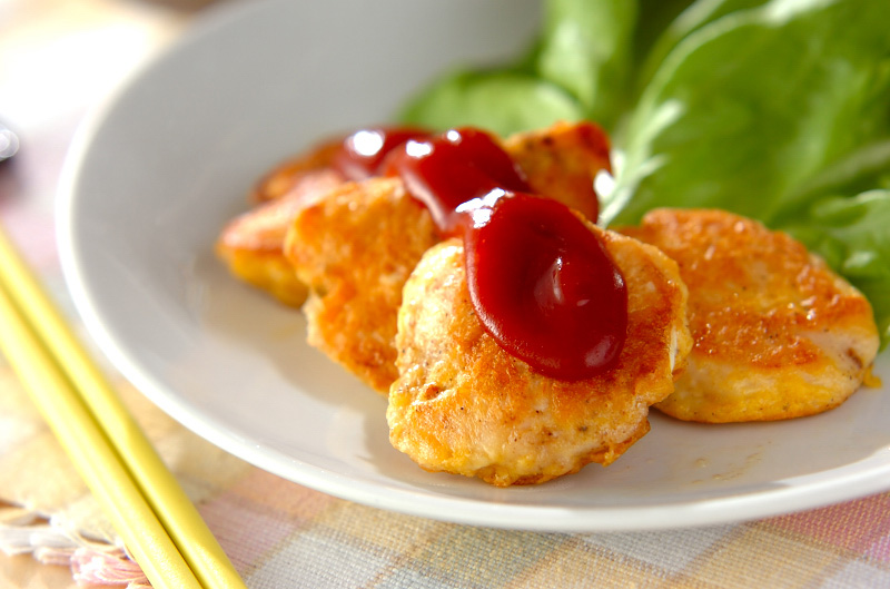 主菜 ささみのカラフルマリネ 神町保育所ひがしね食育ガイド