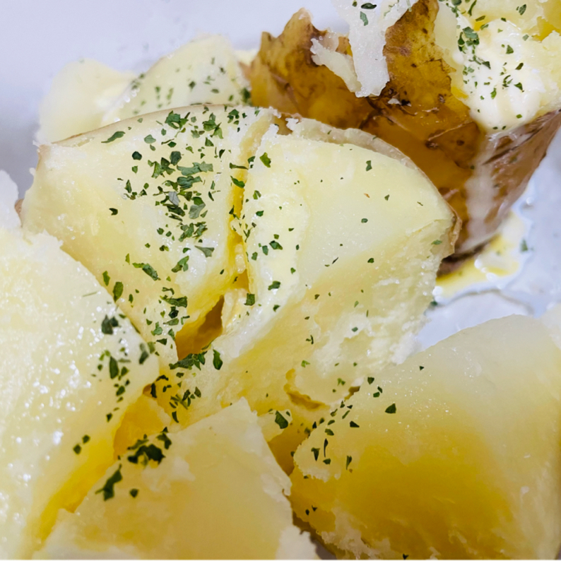 電子レンジで作ろう！ ほくほくじゃがバタ