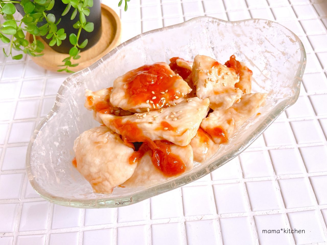 鶏胸肉とネギの梅酢炒めクラシル