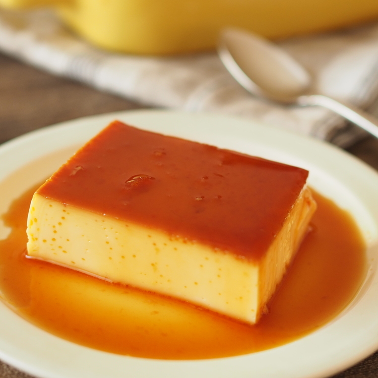 固い焼きプリンのレシピトクバイ