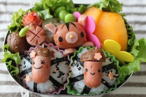 こども弁当 かわいいくまおにぎりの作り方漆器かりん本舗 公式-WEBマガジン