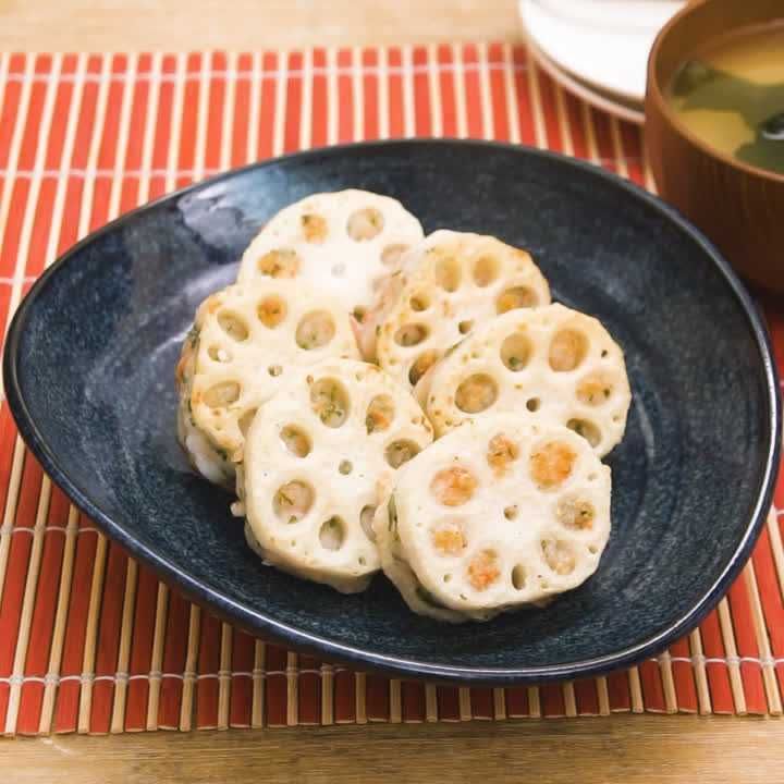 大葉香る♪レンコンのはさみ焼き by ♡じんべぇ♡クックパッド簡単おいしいみんなのレシピが392万品