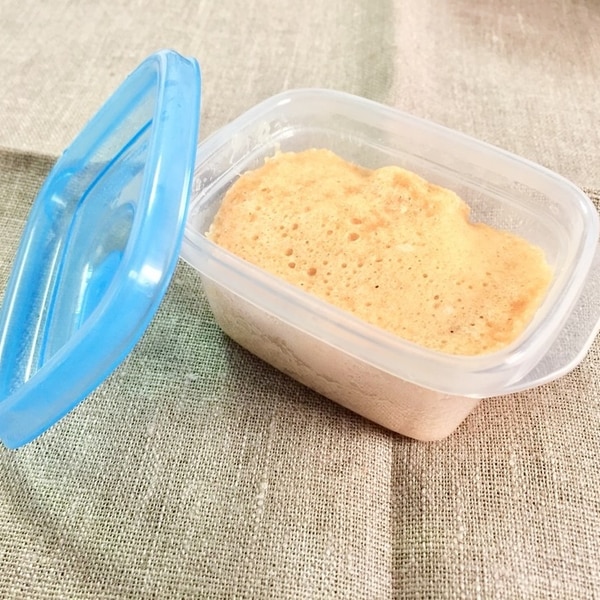 レンジで作る!米粉のココア蒸しパン