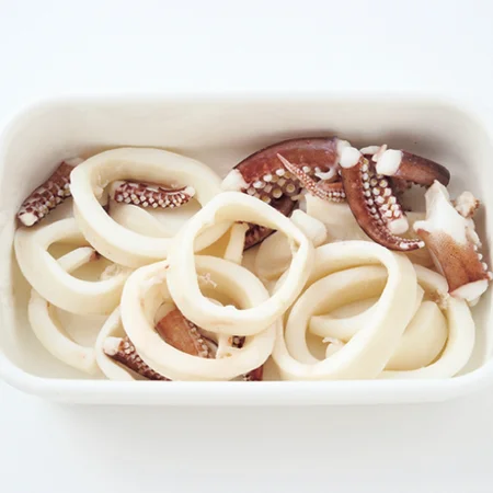 簡単☆ボイルヤリイカのにんにく炒め