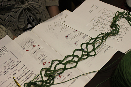 かぎ針編み無料編み図「リンゴ底のネットバッグ」かぎ針編みレシピ・無料編み図 Roniqueロニーク